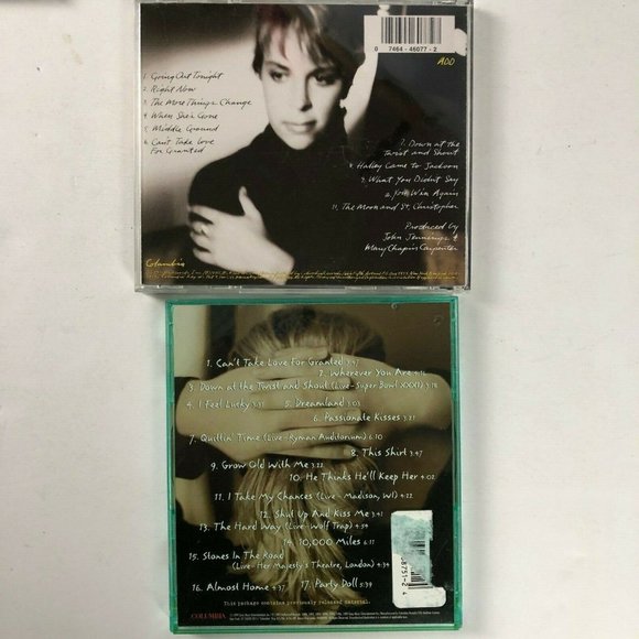 Mary Chapin Carpenter 8 CD Lot Hits Stones Heart Come On Shooting Sex Passionate - Picture 5 of 12